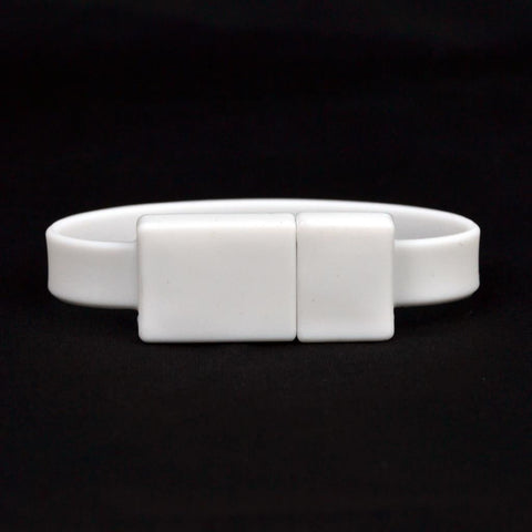 onhand arctic snow flash drive wristband