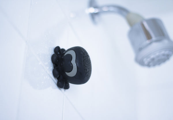 "Ozzy" Black Octopus Shower Speaker