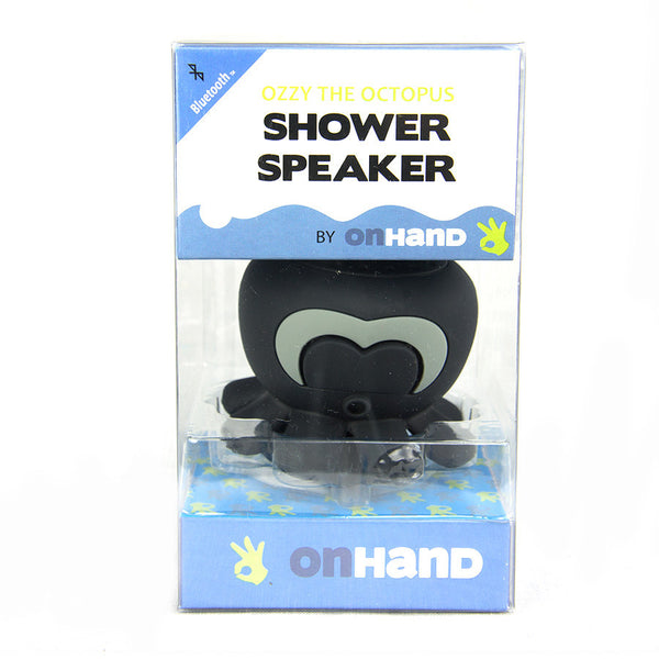 "Ozzy" Black Octopus Shower Speaker