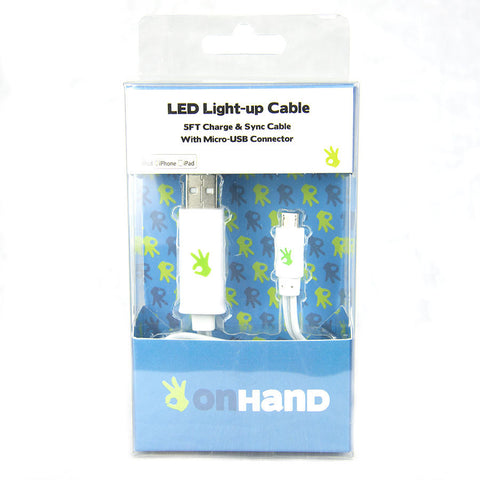 Micro USB LED Light - Up Cable